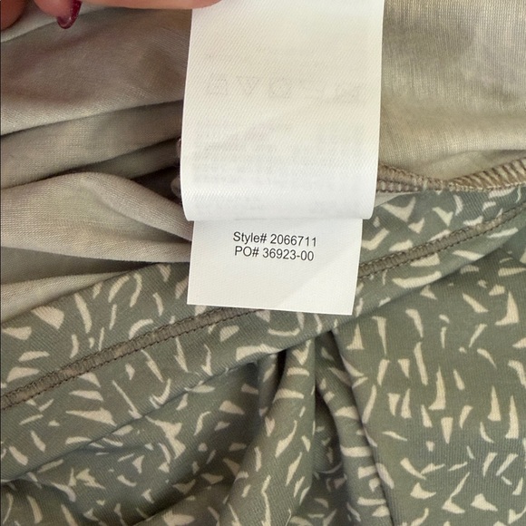 Prana Jewel Lake Sleeveless Summer Dress in Juniper Green Sharkstooth Sz XL - Picture 13 of 13